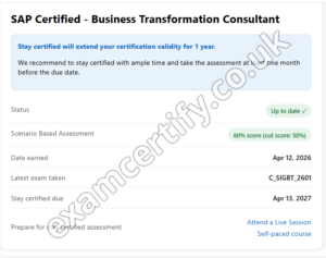 Mio result